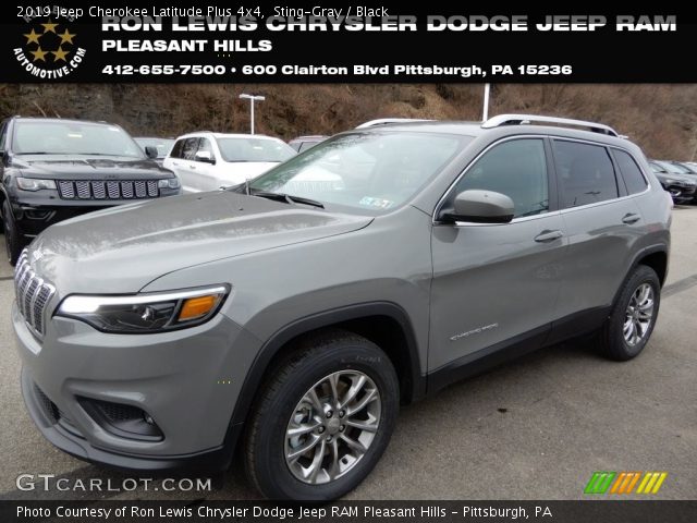 2019 Jeep Cherokee Latitude Plus 4x4 in Sting-Gray