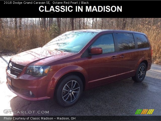 2018 Dodge Grand Caravan SE in Octane Red Pearl