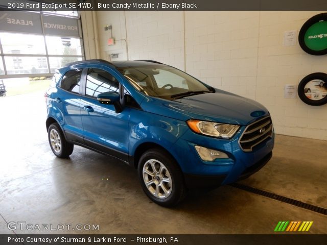 2019 Ford EcoSport SE 4WD in Blue Candy Metallic