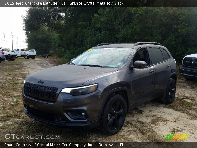 2019 Jeep Cherokee Latitude Plus in Granite Crystal Metallic
