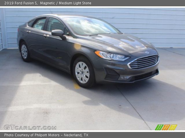 2019 Ford Fusion S in Magnetic