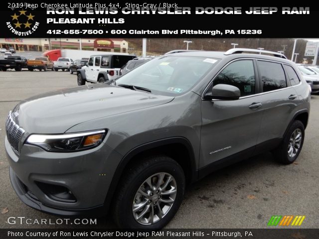 2019 Jeep Cherokee Latitude Plus 4x4 in Sting-Gray