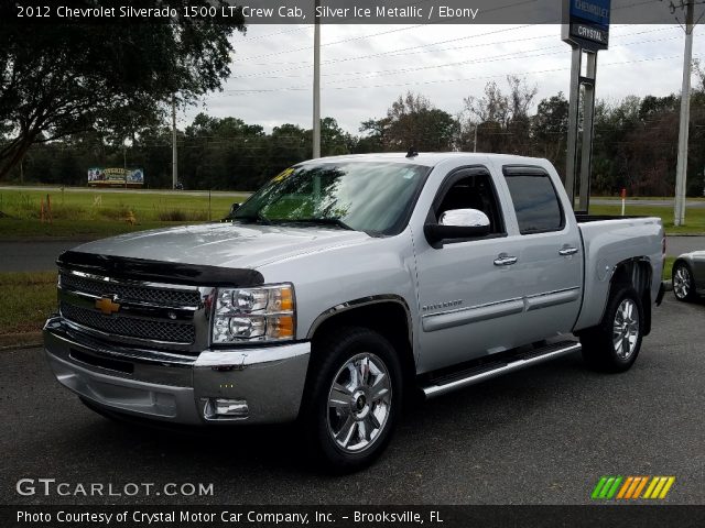 2012 Chevrolet Silverado 1500 LT Crew Cab in Silver Ice Metallic