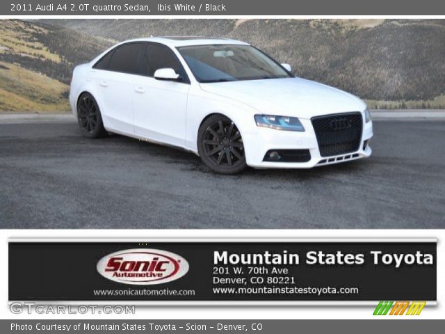 2011 Audi A4 2.0T quattro Sedan in Ibis White