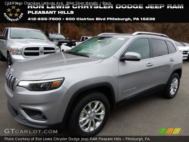 2019 Jeep Cherokee Latitude 4x4 in Billet Silver Metallic
