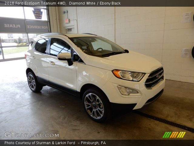 2018 Ford EcoSport Titanium 4WD in Diamond White