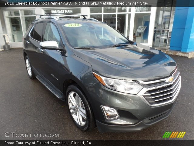 2018 Chevrolet Equinox Premier AWD in Nightfall Gray Metallic