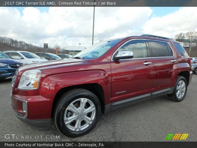 2017 GMC Terrain SLE AWD in Crimson Red Tintcoat