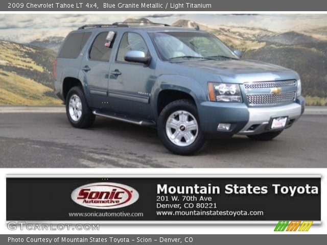 2009 Chevrolet Tahoe LT 4x4 in Blue Granite Metallic