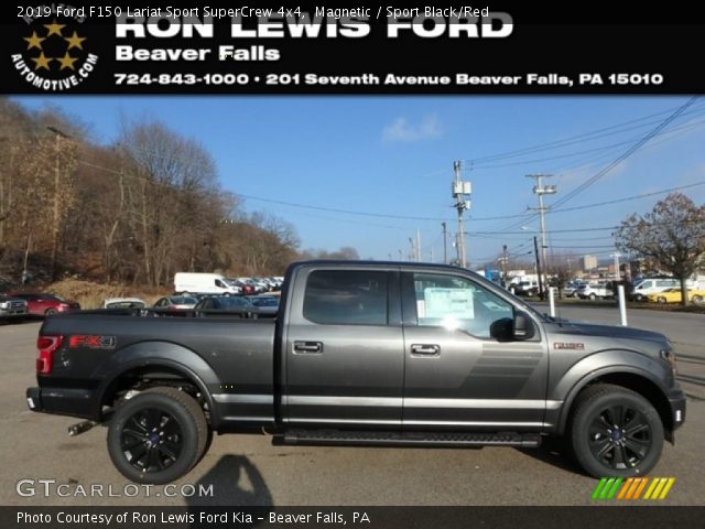 2019 Ford F150 Lariat Sport SuperCrew 4x4 in Magnetic