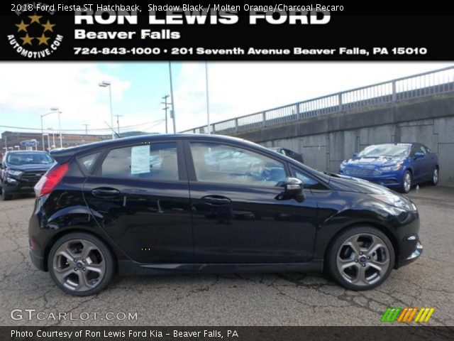 2018 Ford Fiesta ST Hatchback in Shadow Black