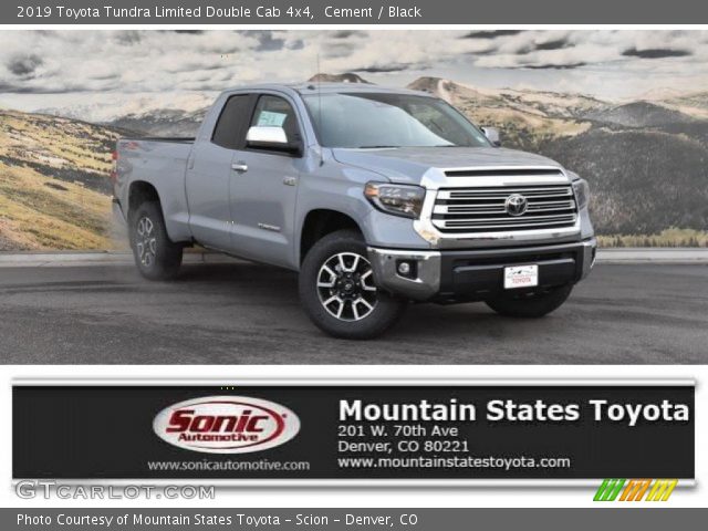 2019 Toyota Tundra Limited Double Cab 4x4 in Cement