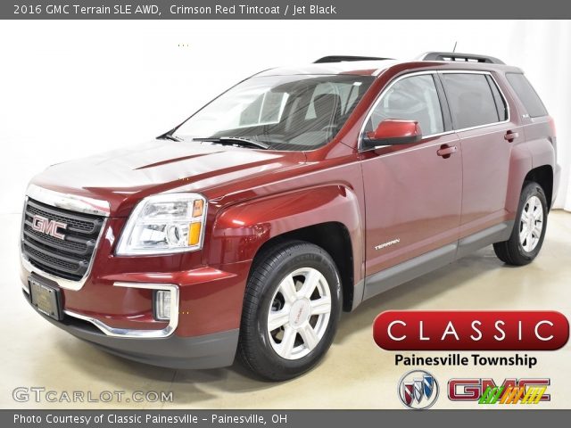 2016 GMC Terrain SLE AWD in Crimson Red Tintcoat