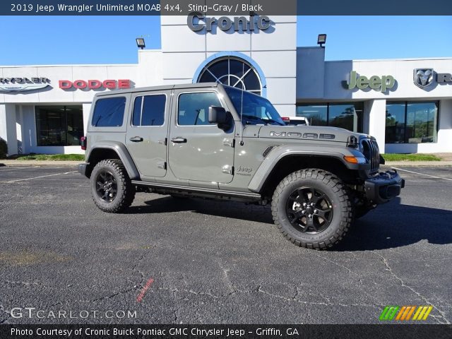 2019 Jeep Wrangler Unlimited MOAB 4x4 in Sting-Gray