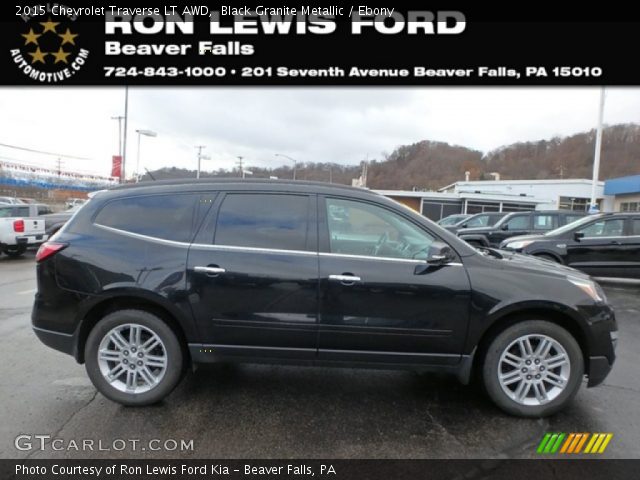 2015 Chevrolet Traverse LT AWD in Black Granite Metallic