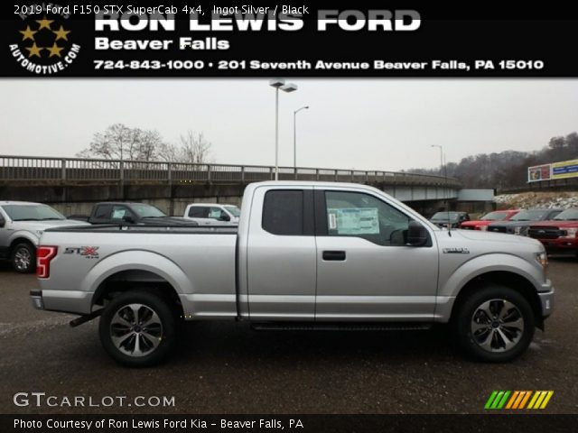 2019 Ford F150 STX SuperCab 4x4 in Ingot Silver