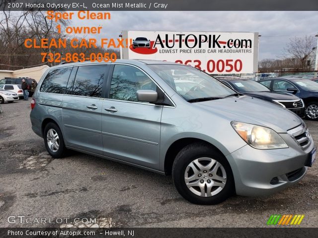 2007 Honda Odyssey EX-L in Ocean Mist Metallic