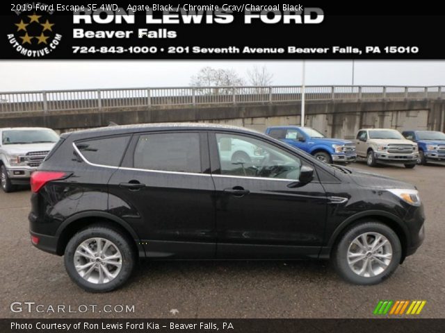 2019 Ford Escape SE 4WD in Agate Black