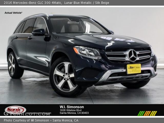 2016 Mercedes-Benz GLC 300 4Matic in Lunar Blue Metallic