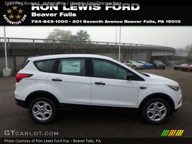 2019 Ford Escape S in Oxford White