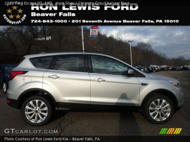 2019 Ford Escape SEL 4WD in Ingot Silver