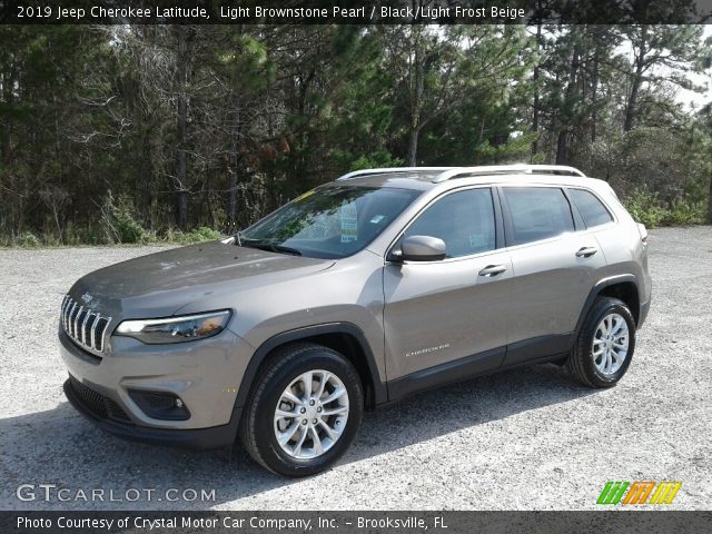 2019 Jeep Cherokee Latitude in Light Brownstone Pearl