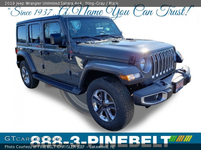 2019 Jeep Wrangler Unlimited Sahara 4x4 in Sting-Gray