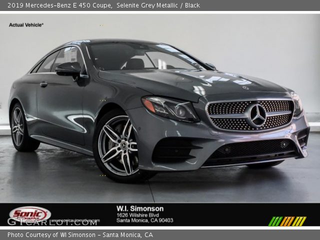 2019 Mercedes-Benz E 450 Coupe in Selenite Grey Metallic