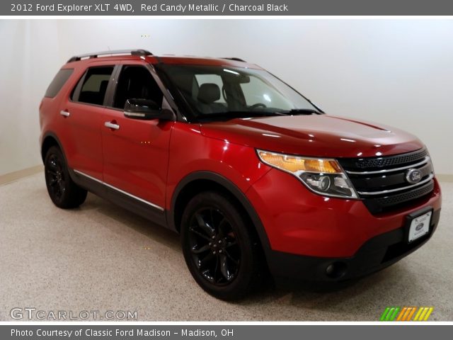 2012 Ford Explorer XLT 4WD in Red Candy Metallic
