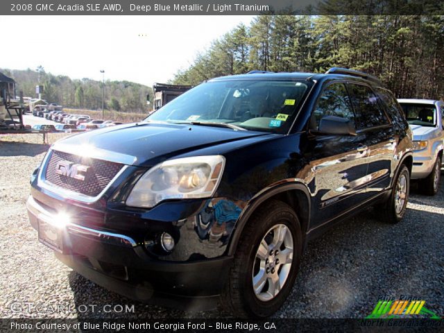 2008 GMC Acadia SLE AWD in Deep Blue Metallic