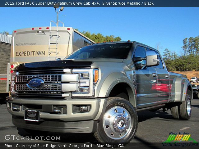 2019 Ford F450 Super Duty Platinum Crew Cab 4x4 in Silver Spruce Metallic
