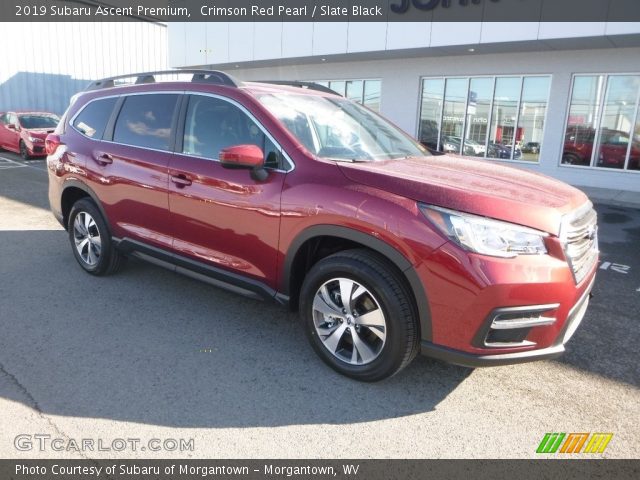 2019 Subaru Ascent Premium in Crimson Red Pearl