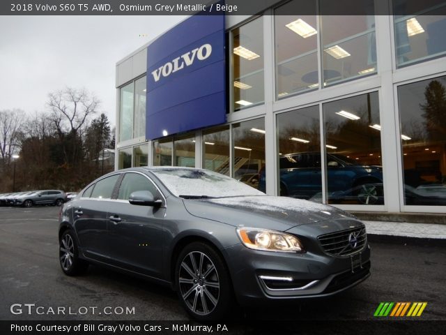 2018 Volvo S60 T5 AWD in Osmium Grey Metallic