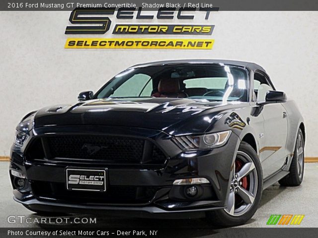 2016 Ford Mustang GT Premium Convertible in Shadow Black