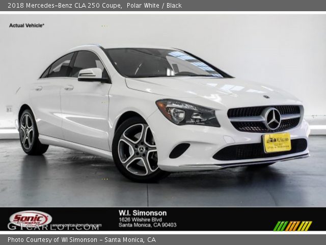 2018 Mercedes-Benz CLA 250 Coupe in Polar White