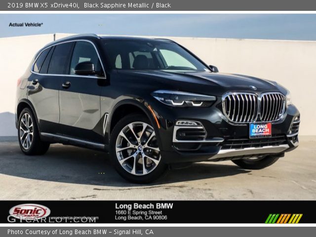 2019 BMW X5 xDrive40i in Black Sapphire Metallic