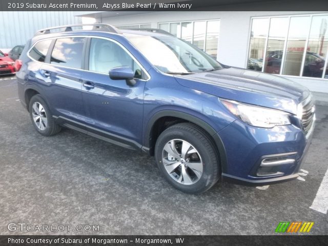 2019 Subaru Ascent Premium in Abyss Blue Pearl