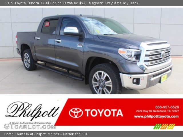 2019 Toyota Tundra 1794 Edition CrewMax 4x4 in Magnetic Gray Metallic