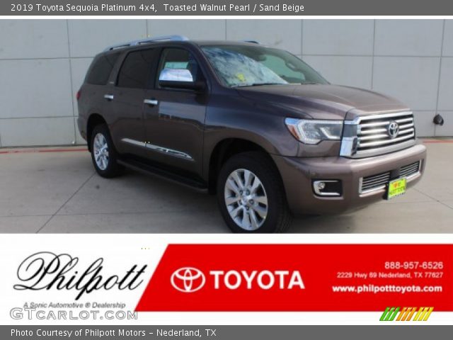 2019 Toyota Sequoia Platinum 4x4 in Toasted Walnut Pearl