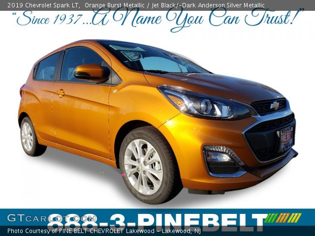 2019 Chevrolet Spark LT in Orange Burst Metallic