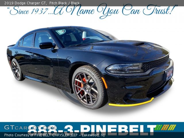 2019 Dodge Charger GT in Pitch Black