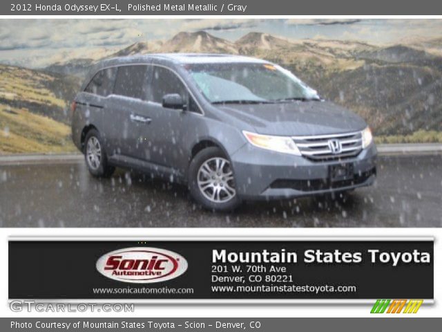 2012 Honda Odyssey EX-L in Polished Metal Metallic