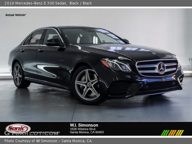 2019 Mercedes-Benz E 300 Sedan in Black