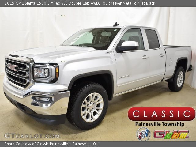 2019 GMC Sierra 1500 Limited SLE Double Cab 4WD in Quicksilver Metallic
