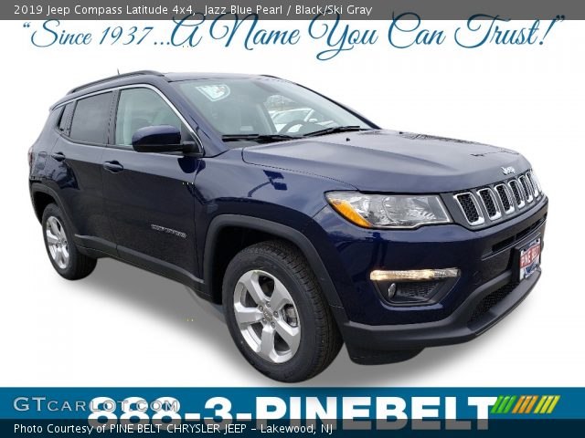 2019 Jeep Compass Latitude 4x4 in Jazz Blue Pearl