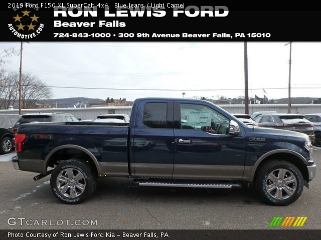 2019 Ford F150 XL SuperCab 4x4 in Blue Jeans