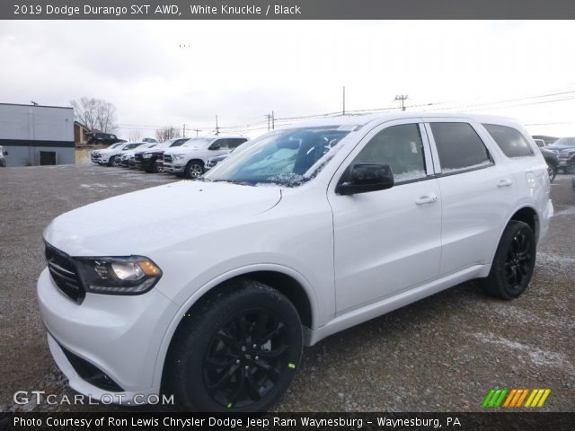 2019 Dodge Durango SXT AWD in White Knuckle