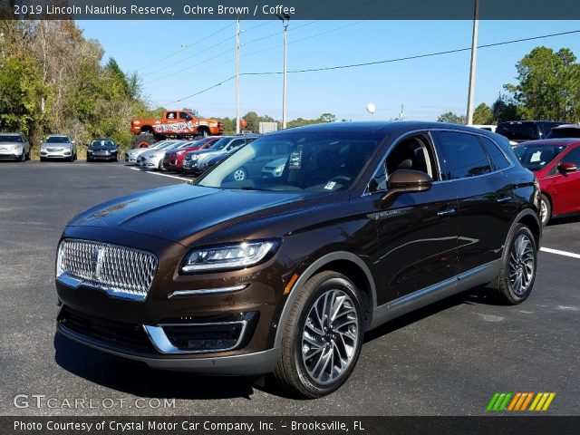 2019 Lincoln Nautilus Reserve in Ochre Brown