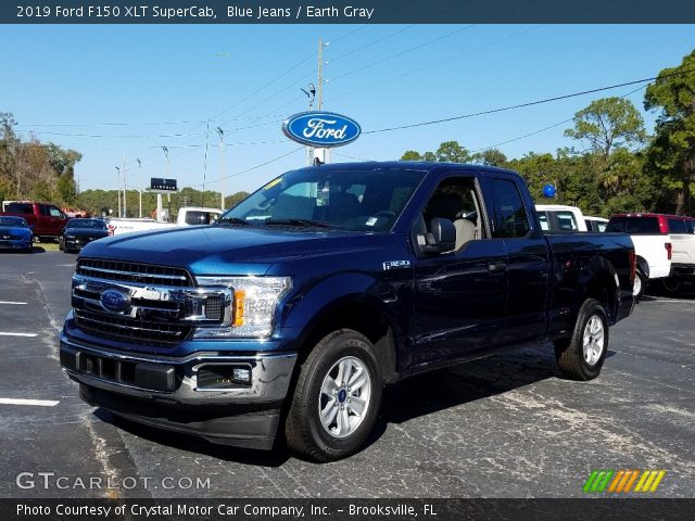 2019 Ford F150 XLT SuperCab in Blue Jeans