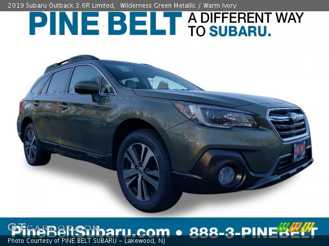 2019 Subaru Outback 3.6R Limited in Wilderness Green Metallic